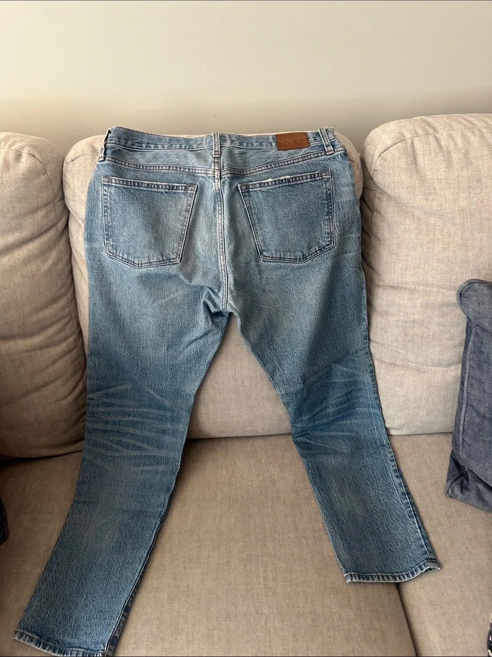 J. Crew Men’s Light Blue Straight Jeans
